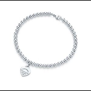 Return to Tiffany bead bracelet